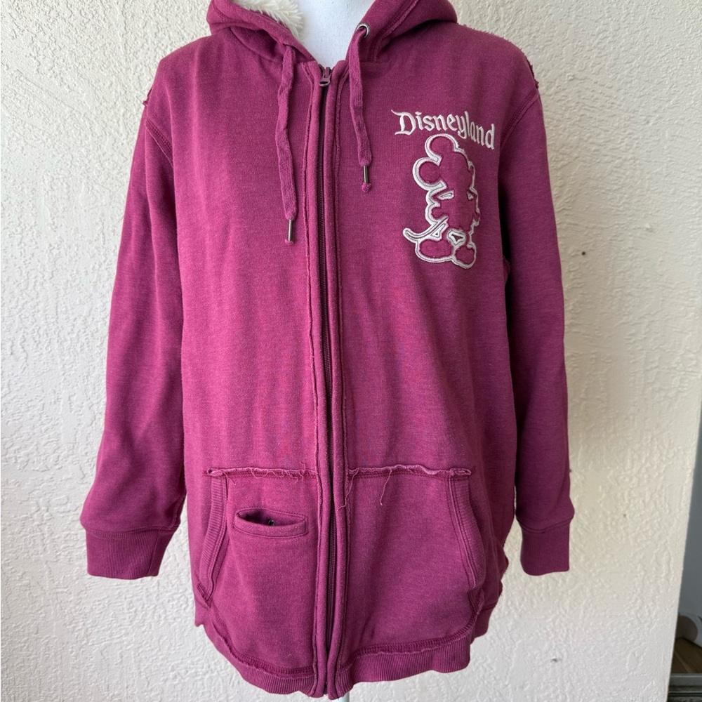 DISNEY PARKS DISNEYLAND MICKEY MOUSE JACKET 55TH ANNIVERSARY PREOWNED 1X PLUS